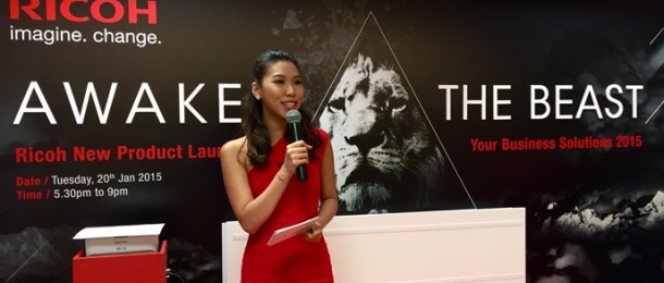 Amanda Tee hosts Launch of Ricoh C7100x