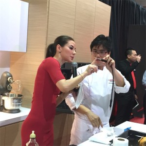 Chef John sharing the PerfectRoast meat probe technology for making the Roast chicken