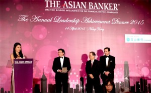 Master of ceremony, Pamelyn Chee with the Awards Presenter