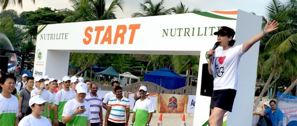 Vernetta Lopez hosts Nutrilite Health Run & Amway YMe Rally 2015