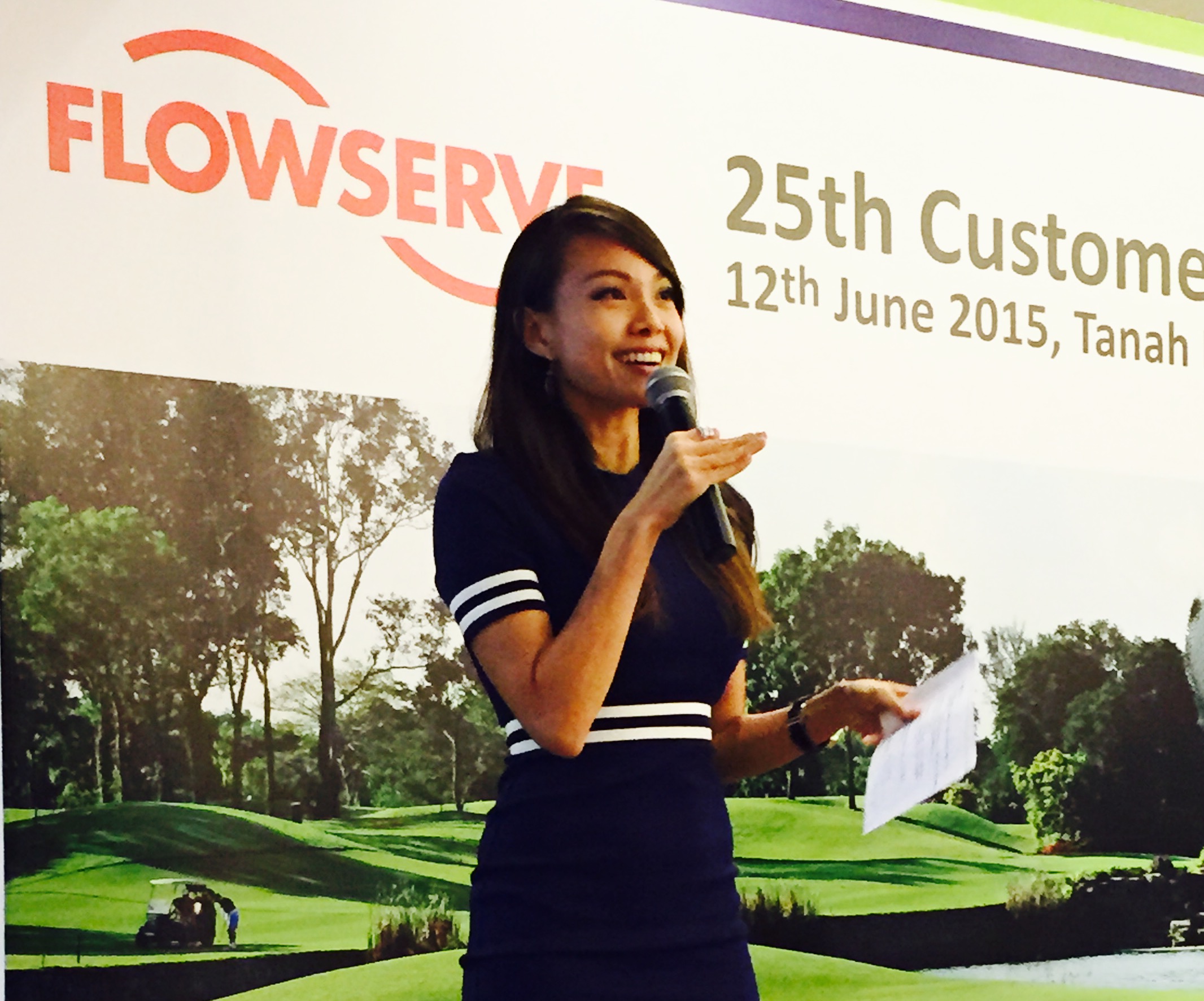 Jamie Yeo hosts Flowserve 25th Customer Appreciation Golf Day 2015