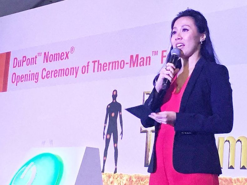 Lavinia Tan hosts Dupont Nomex Opening Ceremony of Thermo-Man Facility